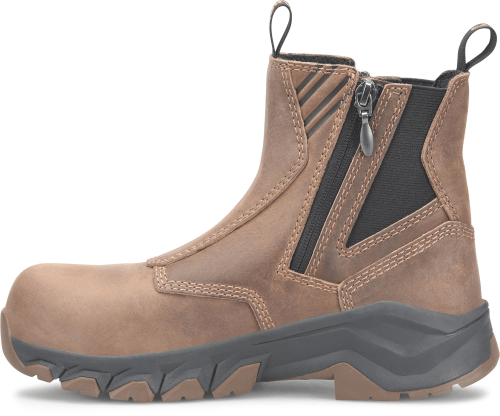 Carolina Boots Carolina Women's Ponderosa Brown Composite Toe Chelsea Boots CA5678