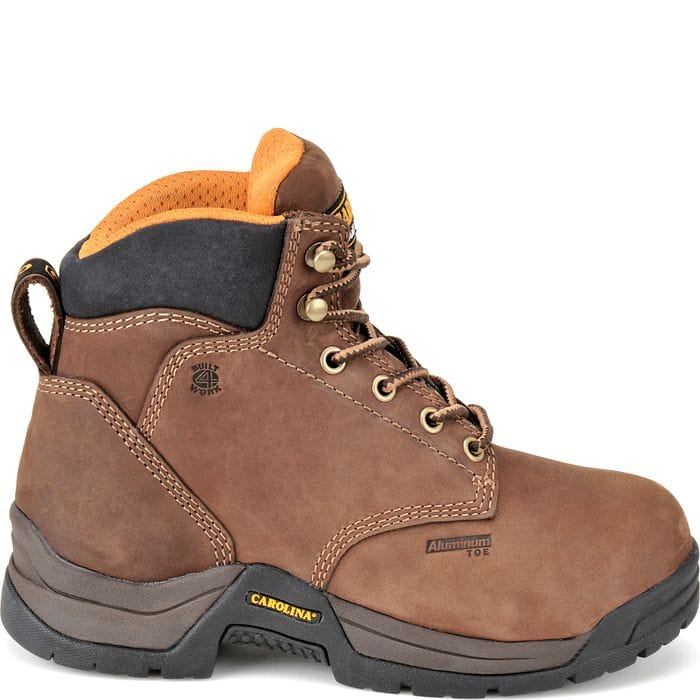 Carolina Boots Carolina Women's Raleigh Medium Brown Metguard Aluminum Toe Work Boots CA1428