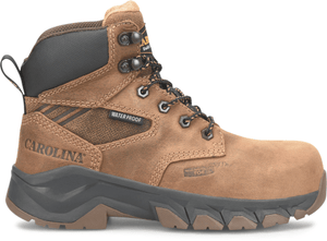 Carolina Boots Carolina Women's Sage Brown Waterproof Composite Toe Work Boots CA5679