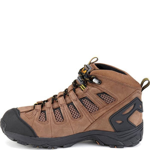 Carolina Boots Caroline Men's Quad Dark Brown Waterproof Composite Toe Hiker Boots CA4525
