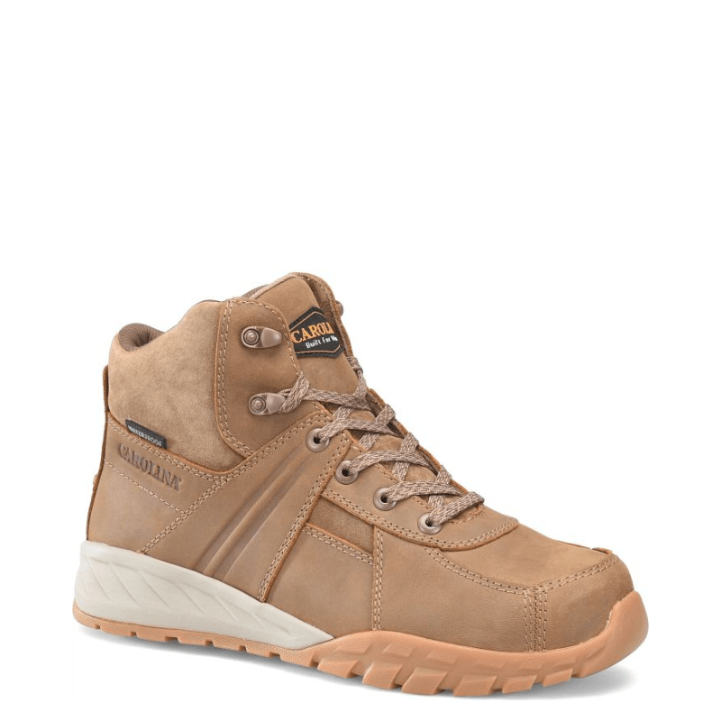 Carolina Shoes Carolina Men's Force Brown Waterproof Composite Toe Hiker Shoes CA5590