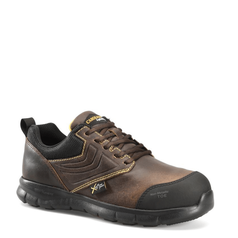 Carolina Shoes Carolina Men's Lytning 1.9 Brown Met Guard Composite Toe Work Shoes CA1906