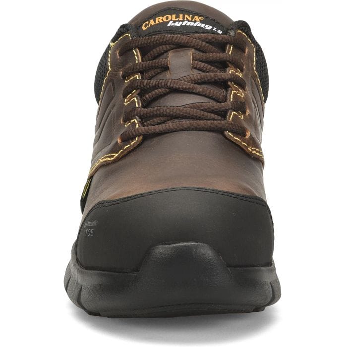 Carolina Shoes Carolina Men's Lytning 1.9 Brown Met Guard Composite Toe Work Shoes CA1906