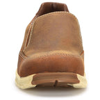 Carolina Shoes Carolina Men's S-117 Brown Slip On Aluminum Toe Shoes CA5572