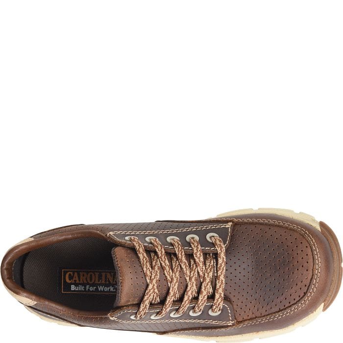 Carolina Shoes Carolina Women's S-117 Oxford Brown Aluminum Toe Work Shoes CA5674