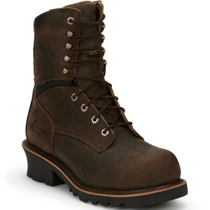 Chippewa Boots Chippewa Men's Sador Waterproof Insulated Oblique Composite Toe Logger Work Boots 73233