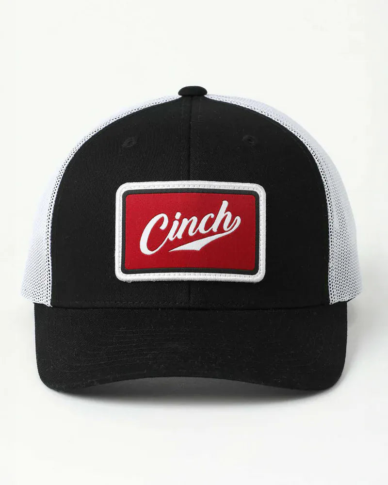 CINCH Hats Cinch Men's Black Flexfit Trucker Hat MCC0660653