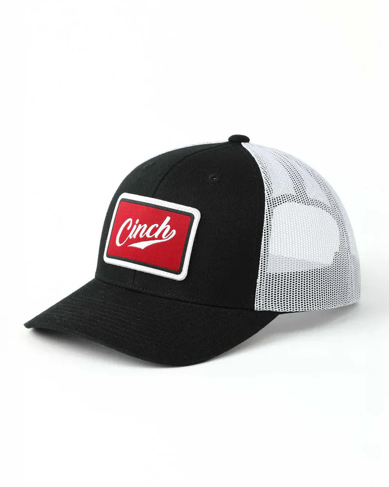 CINCH Hats Cinch Men's Black Flexfit Trucker Hat MCC0660653