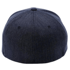 CINCH Hats Cinch Men's Navy Denim FlexFit Ball Cap MCC0627786