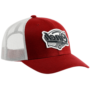Cinch Men's Red American Brand Patch Trucker Hat MCC0660629 - Russell's  Western Wear, Inc.