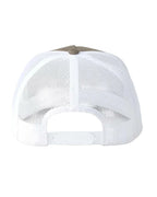 CINCH Hats Cinch Tan Flexfit High Profile Trucker Cap MCC0600613