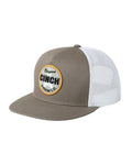 CINCH Hats Cinch Tan Flexfit High Profile Trucker Cap MCC0600613