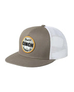 CINCH Hats Cinch Tan Flexfit High Profile Trucker Cap MCC0600613