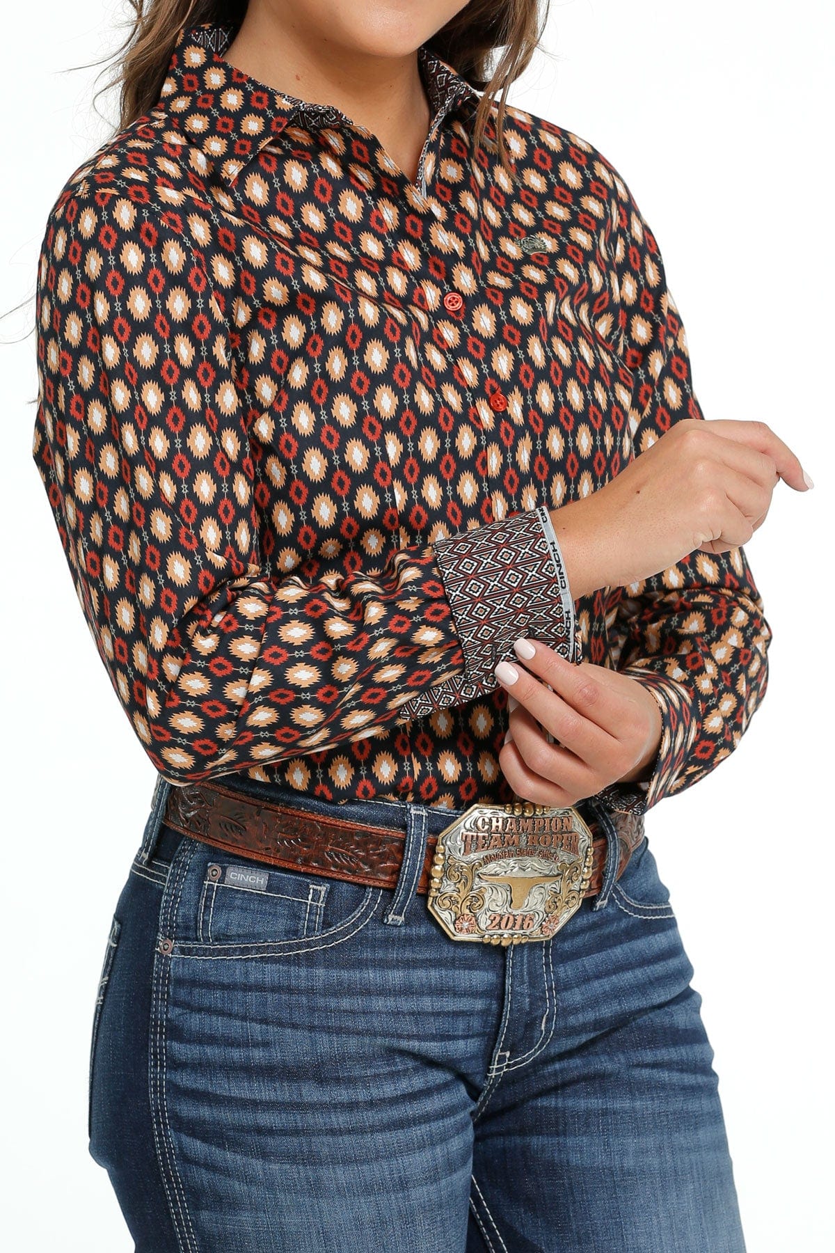CINCH Ladies - Shirt - Woven - Long Sleeve - Button MSW9165038
