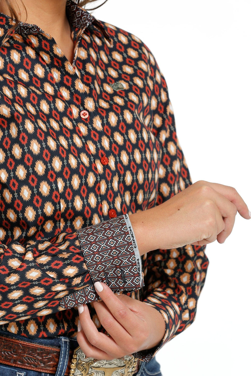 CINCH Ladies - Shirt - Woven - Long Sleeve - Button MSW9165038