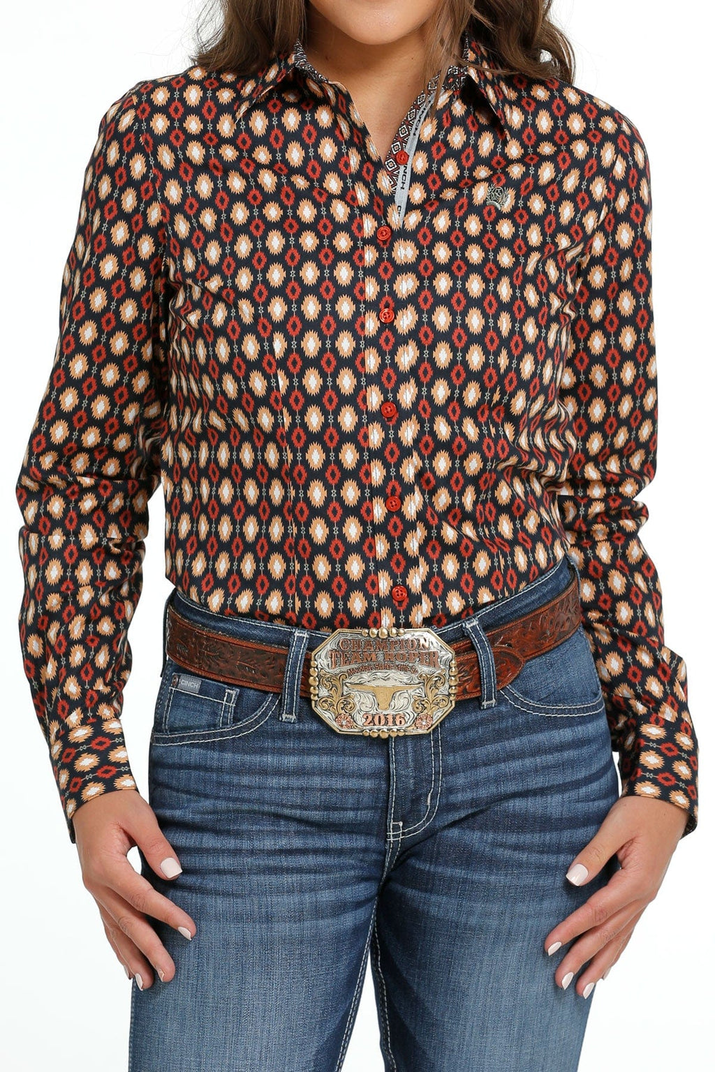 CINCH Ladies - Shirt - Woven - Long Sleeve - Button MSW9165038