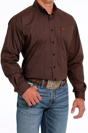 CINCH Mens - Shirt - Woven - Long Sleeve - Button MTW1105609