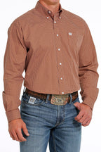 CINCH Mens - Shirt - Woven - Long Sleeve - Button MTW1105610