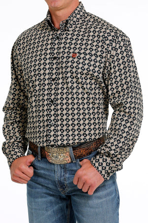 CINCH Mens - Shirt - Woven - Long Sleeve - Button MTW1105613