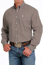 CINCH Mens - Shirt - Woven - Long Sleeve - Button MTW1105615