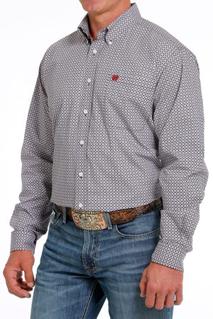 CINCH Mens - Shirt - Woven - Long Sleeve - Button MTW1105619