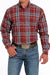 CINCH Mens - Shirt - Woven - Long Sleeve - Button MTW1105620