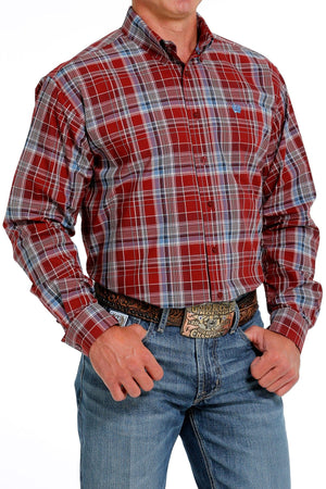 CINCH Mens - Shirt - Woven - Long Sleeve - Button MTW1105620