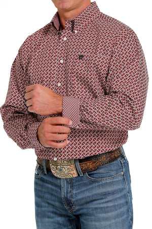 CINCH Mens - Shirt - Woven - Long Sleeve - Button MTW1105622