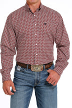 CINCH Mens - Shirt - Woven - Long Sleeve - Button MTW1105622