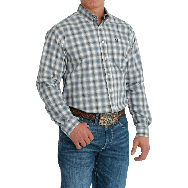 CINCH Mens - Shirt - Woven - Long Sleeve - Button MTW1105697