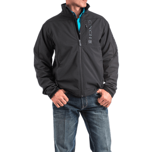 Cinch Men s Black Solid Bonded Softshell Jacket MWJ1009000