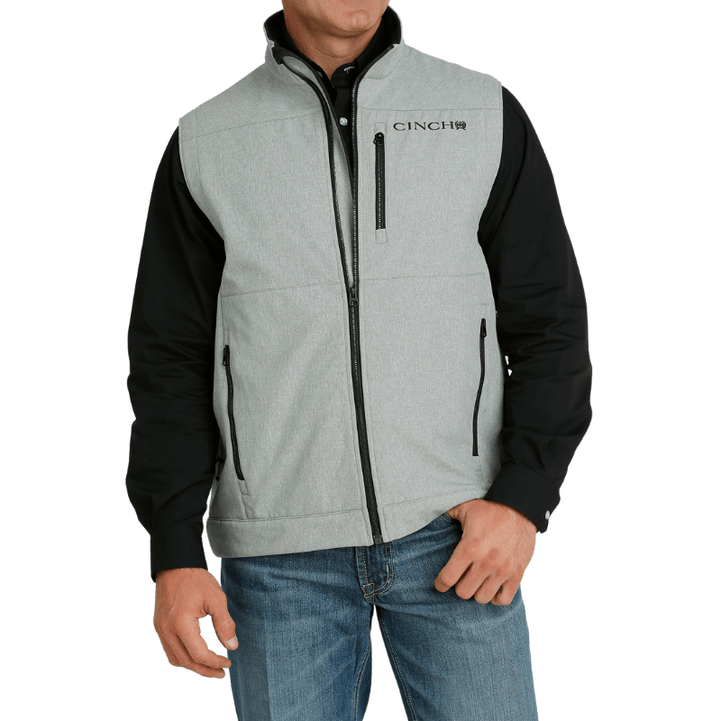 Cinch men's 2025 bonded softshell vest