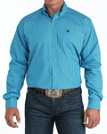 CINCH Shirts Cinch Men's Blue Geometric Button Down Western Shirt MTW1105956