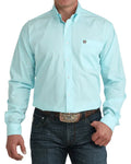 CINCH Shirts Cinch Men's Blue Geometric Button Down Western Shirt MTW1106062