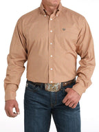 CINCH Shirts Cinch Men's Brown Geometric Button Down Western Shirt MTW1105980