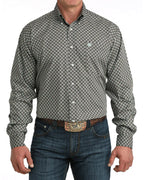 CINCH Shirts Cinch Men's Brown Print Button Down Western Shirt MTW1106064