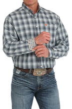 CINCH Shirts Cinch Men's Plaid Button Down Western Shirt MTW1105893