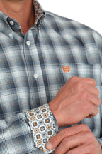 CINCH Shirts Cinch Men's Plaid Button Down Western Shirt MTW1105893