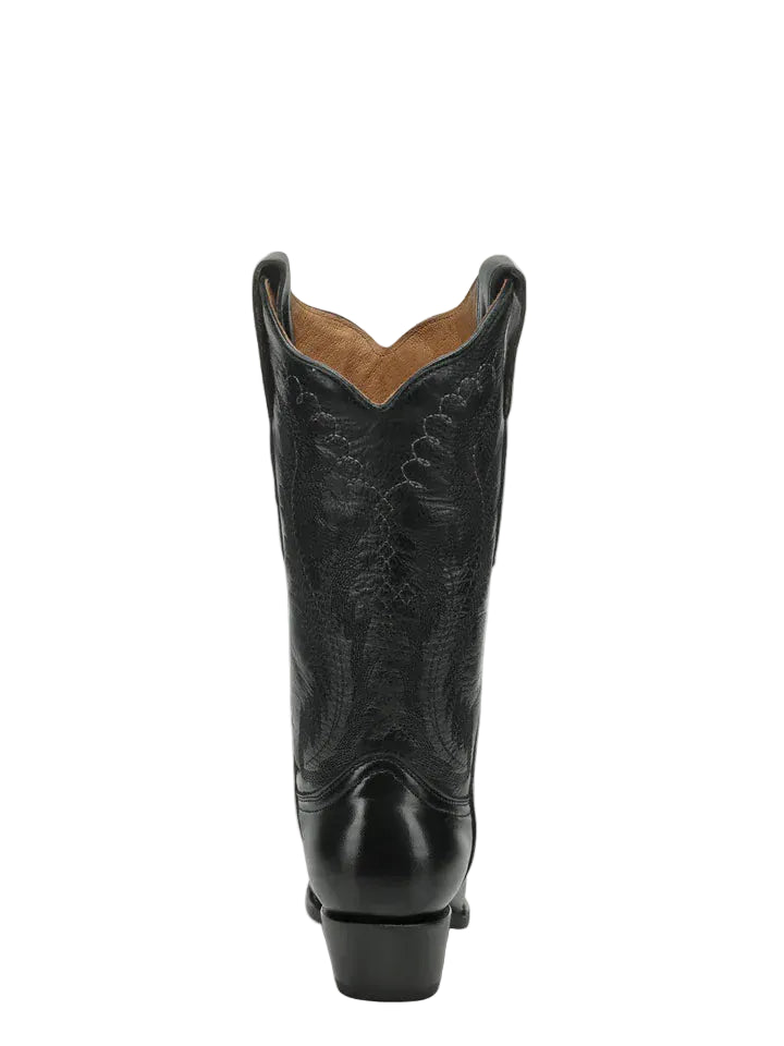 CIRCLE G BOOTS Boots Circle G Women's Black Embroidered Snip Toe Western Boots L6339