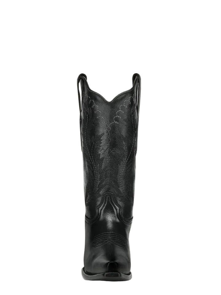 CIRCLE G BOOTS Boots Circle G Women's Black Embroidered Snip Toe Western Boots L6339