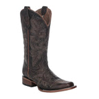 CIRCLE G BOOTS Boots Circle G Women's Brown Embroidered Western Boots L8024