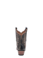 CIRCLE G BOOTS Boots Circle G Women's Chocolate Embroidery Snip Toe Ankle Booties L6240