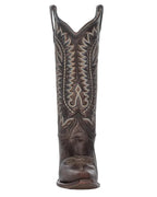 CIRCLE G BOOTS Boots Circle G Women's Dark Brown Embroidered Snip Toe Western Boots L8014