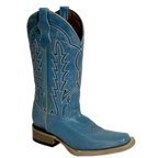 CIRCLE G BOOTS Boots Circle G Women's Light Blue Embroidered Western Boots L6334