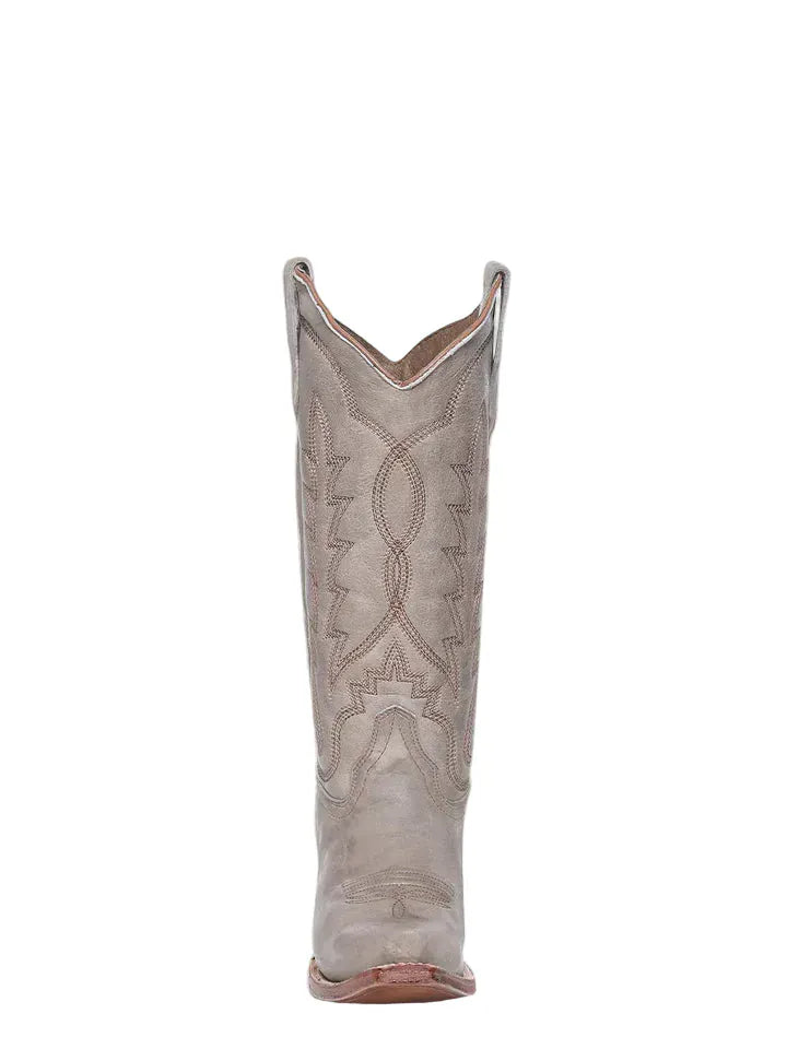 CIRCLE G BOOTS Boots Circle G Women's Sand Embroidered Snip Toe Western Boot L6335