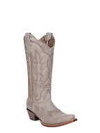 CIRCLE G BOOTS Boots Circle G Women's Sand Embroidered Snip Toe Western Boot L6335