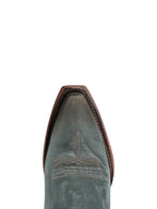 CIRCLE G BOOTS Boots Circle G Women's Triad Blue Embroidered Snip Toe Western Boots L8069