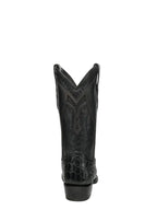 CORRAL BOOTS Boots Corral Men's Black Alligator Inlay Exotic Cowboy Boots A5104