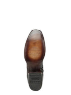 CORRAL BOOTS Boots Corral Men's Honey Brown Alligator Inlay Exotic Cowboy Boots A5105