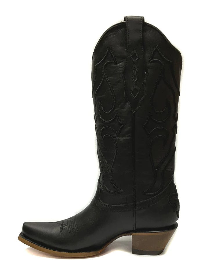 Womens black cheap corral boots